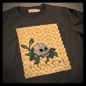Coach Signature Skull T-Shirt